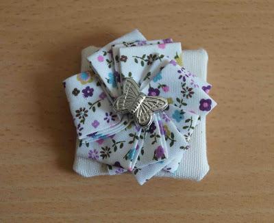 Tutorial: flores con cintas / Tutorial: ribbon flowers