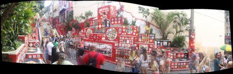 Visita Rio de Janeiro Escalera de Selaron