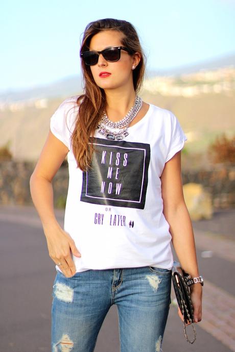 Kiss me now or cry later