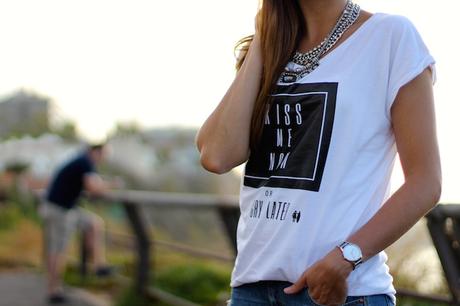 Kiss me now or cry later