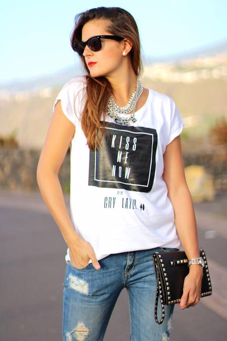 Kiss me now or cry later