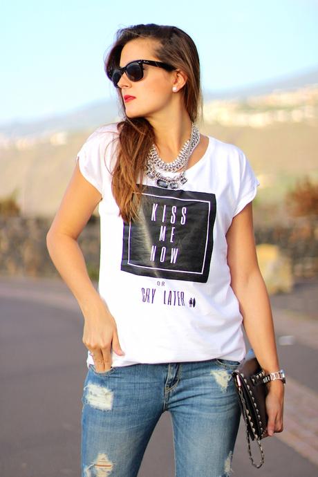 Kiss me now or cry later