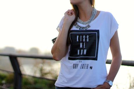 Kiss me now or cry later