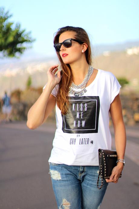 Kiss me now or cry later