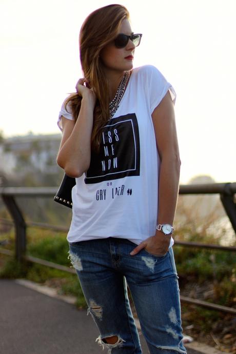 Kiss me now or cry later