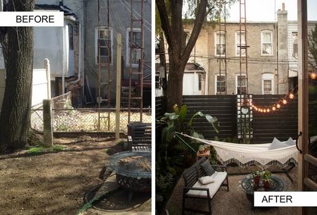 ANTES Y DESPUÉS:De Descampado cutre a terraza con encanto...