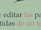 ¿Cómo editar palabras repetidas texto?