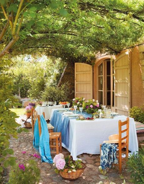 muebles de jardín mesas de verano menaje manteles estilo nórdico complementos blog decoración Accesorios para el hogar accesorios exterior viviendas 