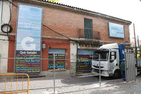 NUEVAS IMÁGENES DE OBRA DE LA REHABILITACIÓN DEL ANTIGUO MERCADO MUNICIPAL DE ABASTOS DE GETAFE DISEÑADO POR A-CERO