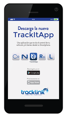 Tracklink presenta “TrackitAPP”; la app con la que controlas tu vehículo a solo un click.