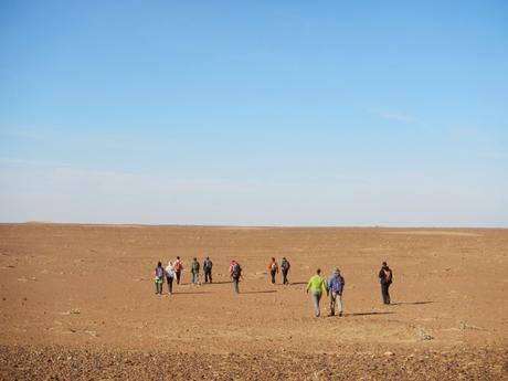 De las dunas de Erg Sahel a las dunas de Erg Lahnithie (Marruecos)