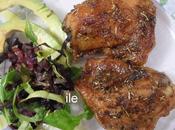 Muslitos pollo miel tomillo romero