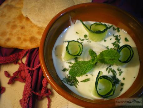 Djadjik, crema de yogurt y pepino