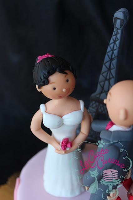 TARTA PARA UNA BODA CON LADRÓN INCLUIDO