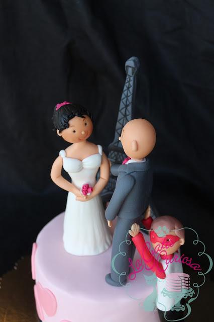 TARTA PARA UNA BODA CON LADRÓN INCLUIDO