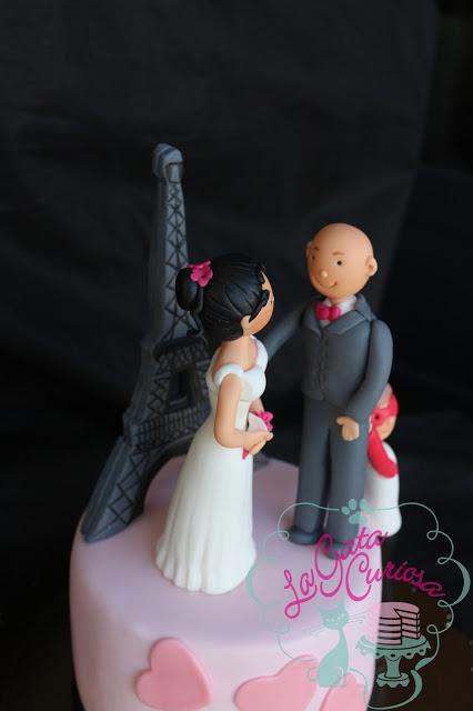 TARTA PARA UNA BODA CON LADRÓN INCLUIDO