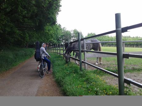 A Holanda en bicicleta voladora