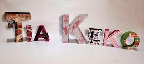 Manualidades decoupage con niños