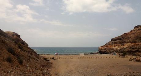 Playa de Medio Almud y Barranco de los Frailes 