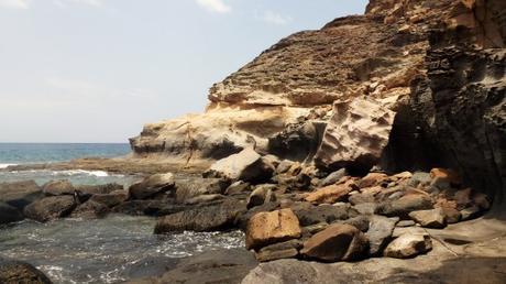 Playa de Medio Almud y Barranco de los Frailes 