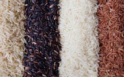 El índice glucémico de los diferentes tipos de arroz