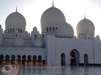 La gran Mezquita de Abu Dhabi