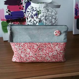 Bolso y funda de gafas patchwork