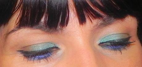 Verde menta y azul eléctrico (look y outfit)