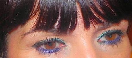 Verde menta y azul eléctrico (look y outfit)