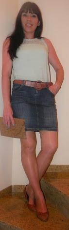 Verde menta y azul eléctrico (look y outfit)