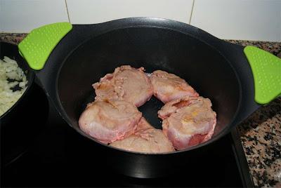 receta de carrillada de cerdo al vino paso 2