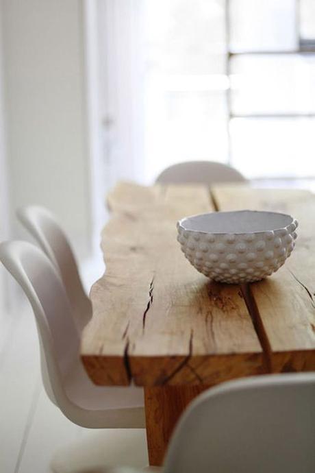Mesas de madera recuperada; Una decoración que aportará personalidad a tu hogar.