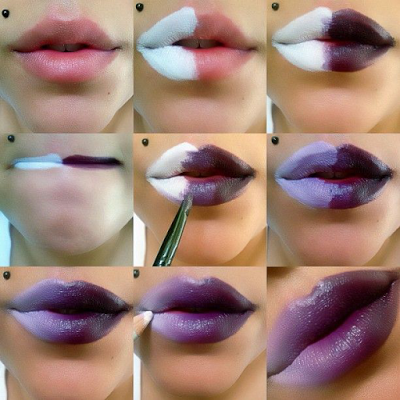 OMBRÉ LIPS O DEGRADADO DE LABIOS