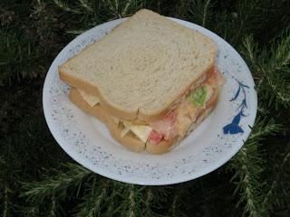 SÁNDWICH DE ENSALADA DE PAVO