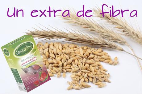 Gominolas de fibra con sabor a fresa