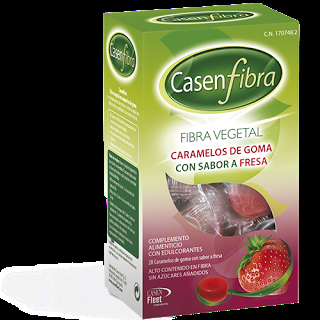 Gominolas de fibra con sabor a fresa