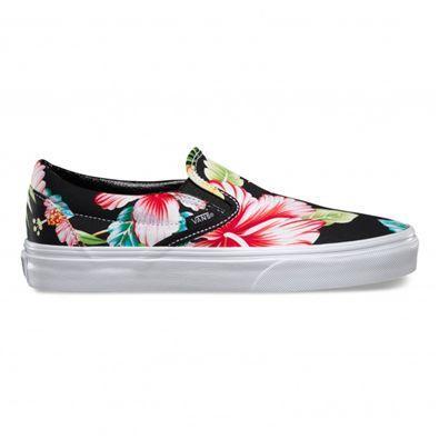 VANS CLASSIC SLIP ON HAWAIIAN FLORAL