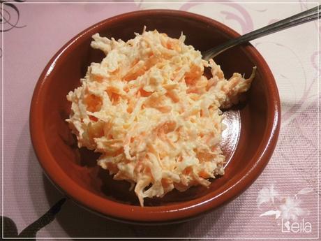 Ensalada de nabo y zanahoria