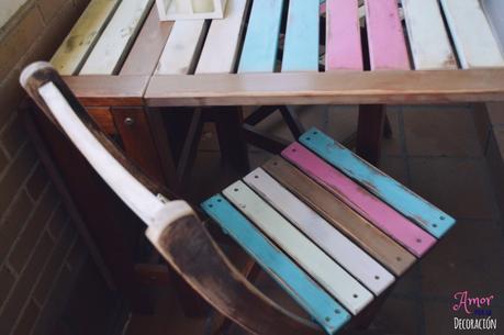 DIY) EL TUNEO DE MI TERRAZA CON CHALK PAINT EN SPRAY