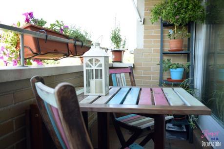 DIY) EL TUNEO DE MI TERRAZA CON CHALK PAINT EN SPRAY