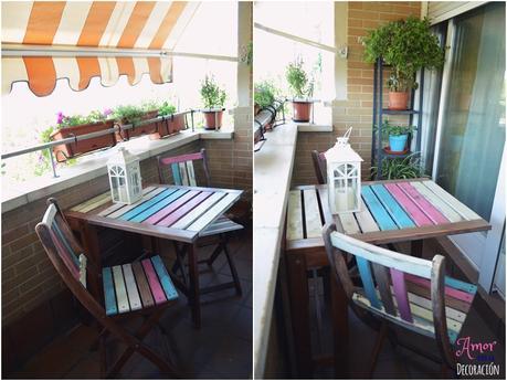 DIY) EL TUNEO DE MI TERRAZA CON CHALK PAINT EN SPRAY