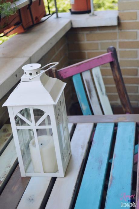 DIY) EL TUNEO DE MI TERRAZA CON CHALK PAINT EN SPRAY
