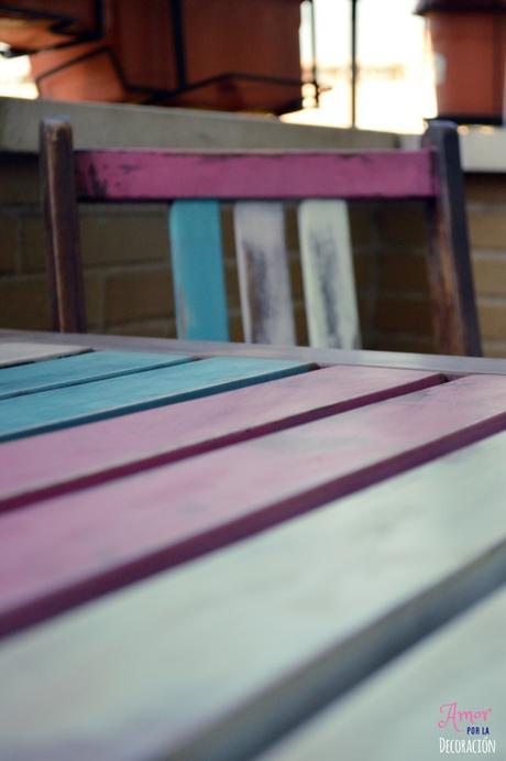 DIY) EL TUNEO DE MI TERRAZA CON CHALK PAINT EN SPRAY