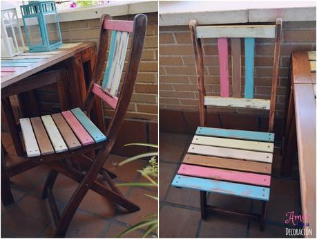 DIY) EL TUNEO DE MI TERRAZA CON CHALK PAINT EN SPRAY