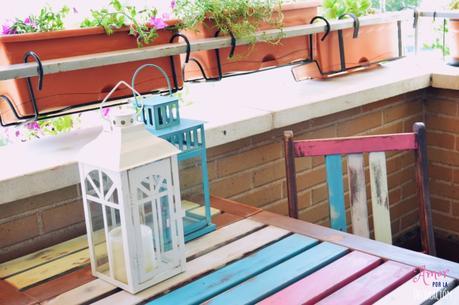 DIY) EL TUNEO DE MI TERRAZA CON CHALK PAINT EN SPRAY