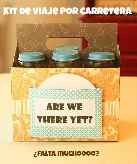 KIT DE VIAJE POR CARRETERA:  COMER Y CANTAR TODO ES EMPEZAR ;)