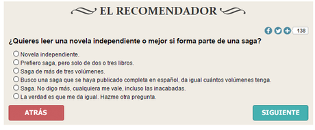 ¿Qué leo ahora?: los recomendadores de libros