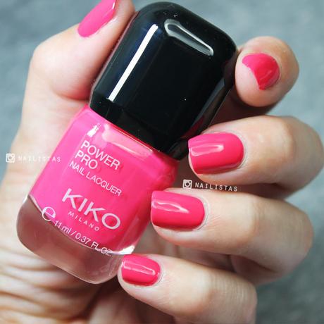 KIKO Power Pro Nail Lacquer opinión y swatches