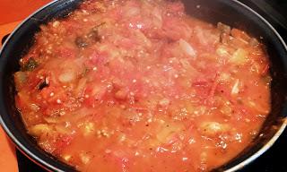 Berenjenas Rellenas de Tomates al Tomillo