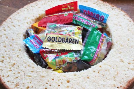 Tarta Piñata. Reto#52 semanas 24/52 tarta_piñata_mamiclic_paso3